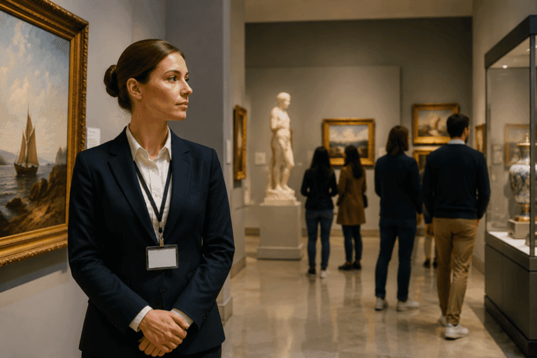 Museumsaufsicht Job